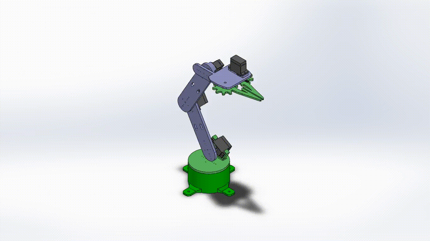 arm robot electronic iot ai tecnology 3D print model - Mito3D