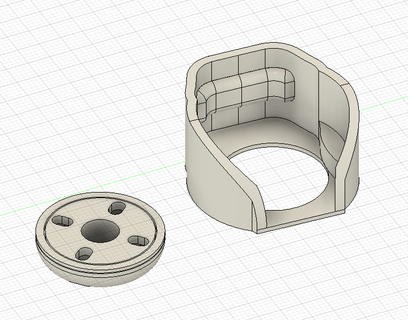 armattan castoro pantaloni pattini fpv 3d print model - Mito3D