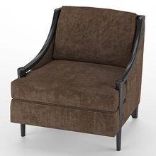 Sillón arquitectura sofá comodidad mueble silla interior familia madera corte suave 3d print model - Mito3D