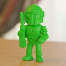 armés de sci-fi caractère 2 art personnes 3d print model - Mito3D