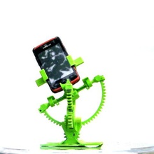 Halkalı alet telefon tutucu ev cep telefonu sahibi monte edin yararlı standı döner steampunk 3d print model - Mito3D