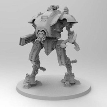 armor bearer pattern siege claw vulkan gun thunderlock game toy accessories wh40k warhammer knights imperial chaos 40k knight 3d print model - Mito3D
