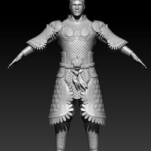 armor chinese shoguns 3d print model - Mito3D