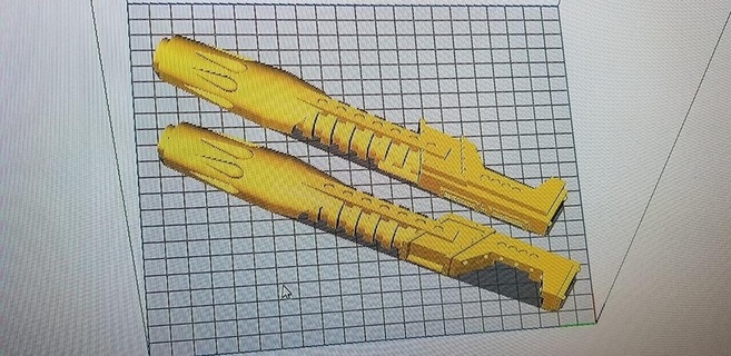armatura reaver titano plasma cannone warhammer 40k giocattolo gioco giocattoli playset Accessori 3d print model - Mito3D