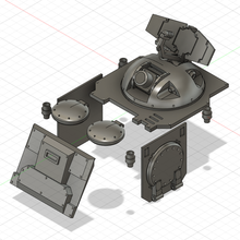 gepanzert Damokles 3d print model - Mito3D