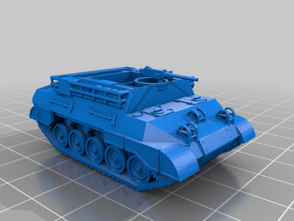 armored motor carriage m39 car sgm tank 3d printing 3d print model - Mito3D