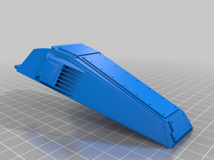blindado Skyhawk pabellón remezclar gi Joe juguete 3d print model - Mito3D