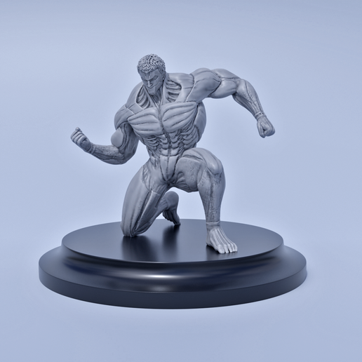 armored titan attack 3D print model - Mito3D