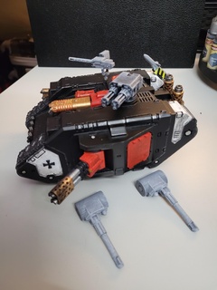 armored transport magnetized 3d print model - Mito3D
