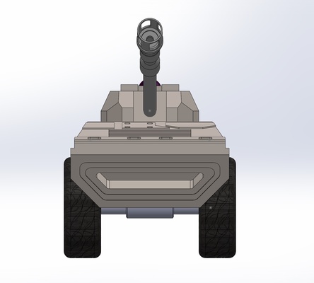 blindado vehículo juego tanque guerra arma soldado militar auto 3d print model - Mito3D