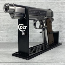 armero trabajos estándar potro 1911 airsoft pistola monitor estante soporte kjw ksc 3d print model - Mito3D