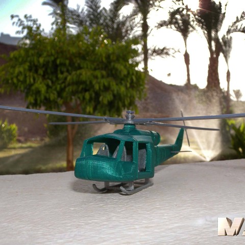 army chopper game 3D print model - Mito3D