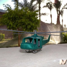 exército chopper jogo 3d print model - Mito3D