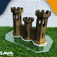army corps engineers castle pen holder decor 3d print model - Mito3D