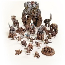 army earthenkind game dragons dungeons fantasy gaming miniatures rpg wargames wargaming warhammer supportless boardgames monsters roleplaying tabletop elemental 28mm dnd pathfinder 32mm frostgrave 3d print model - Mito3D