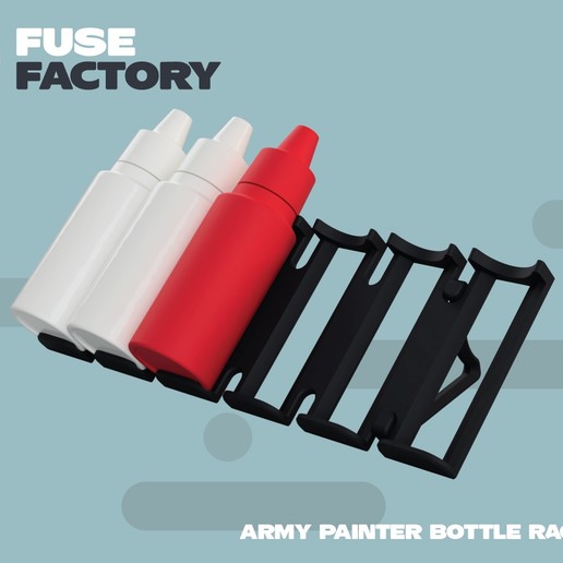l'armée du peintre porte bouteille outil de la porte-bouteille support tiroir kreator modèle tableau peinture rack le stockage vallejo titulaire warpaints titulaires boîtes 3D print model - Mito3D