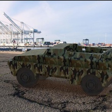 camion de l'armée divers armée terre le 3d print model - Mito3D