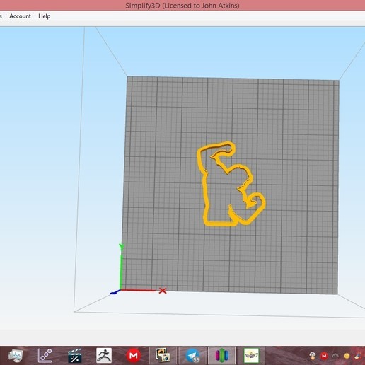 arnie biscotto frese taglierina 3D print model - Mito3D