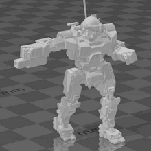 arnold fightmech collection commissarharris american_mecha fighttech commissar_harris 3d print model - Mito3D