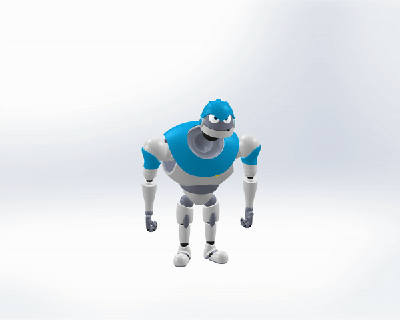 arpo robô bebê babá brinquedo jogos modelo personagem 3d print model - Mito3D
