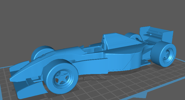 archivo stl coche vehiculo fórmula 1 ayrton senna cono velocidad 3d print model - Mito3D