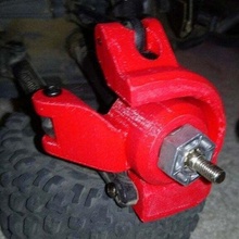 arrma envoyé méga 3s 4s 17mm hexadécimal essieu roue palier mod c_vehicles 3d print model - Mito3D