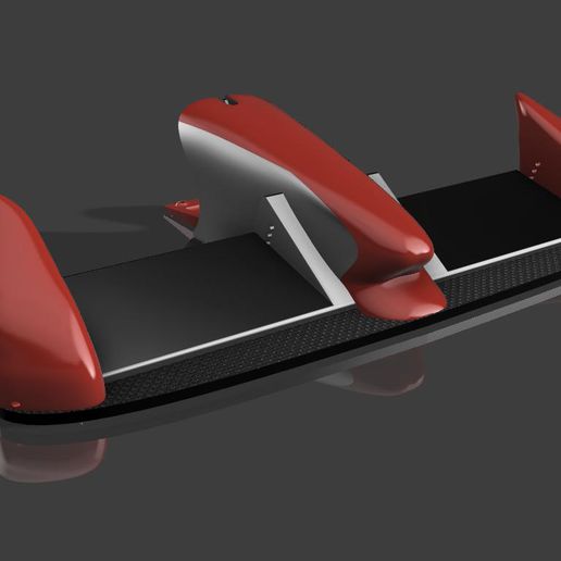 arrma Taifun 6s einstellbar Flügel Spiel Spoiler 3D print model - Mito3D