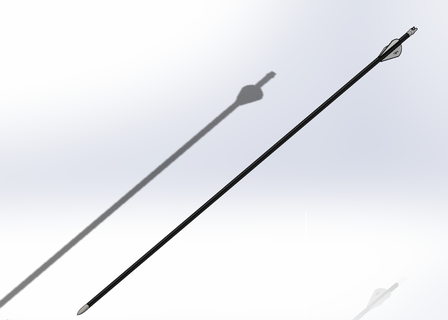 arrow arrow arch  3d print model - Mito3D