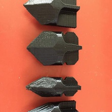 flecha atlatl cabezas herramienta 3d print model - Mito3D