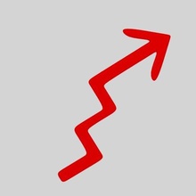 arrow graph various art clip direction curve abstract shape emblem symbol diagram logo grafik graphic graf 3d print model - Mito3D