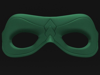 arrow mask archer comics helmet marvel masquerade superhero thief tv costume 3d print model - Mito3D