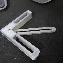 Pfeil Stil Center Finder Jig Werkzeug messen Spur Holzbearbeitung Hobby DIY Projekt 3d print model - Mito3D