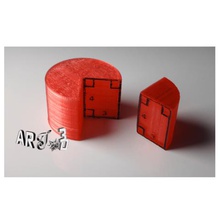 art3d-clb Zylinder revolution Rechteck-345 Mathematik geometrie 3d print model - Mito3D