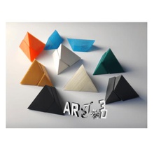 art3d-clb tetraedro rompecabezas juego matemáticas pirámide regular de la geometría sección thales 3d print model - Mito3D