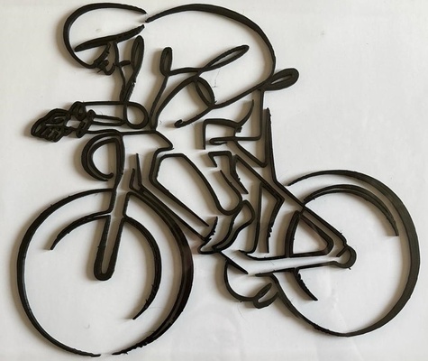 arte ciclista gadget ciclismo velo deco vetrina 3d print model - Mito3D
