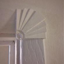 art deco Tür - & Fenster-frame-Ecke verschimmeln home Tür-Rahmen trim molding moulding die Renovierung art-deco 3d print model - Mito3D