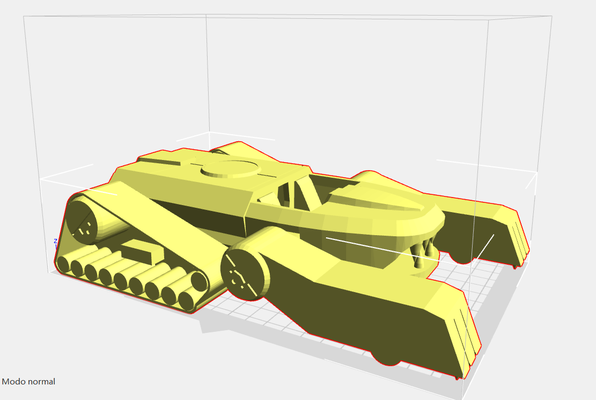sanat kedi tank poli oyuncak hayvan semi animal 3d print model - Mito3D
