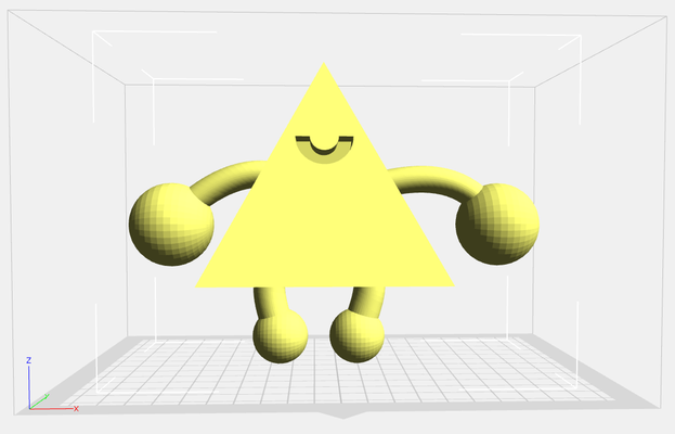 art monopiramide piramide poly jeguete 3d print model - Mito3D