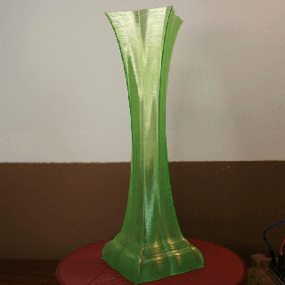 art nouveau-inspired vases flask decor victorian uranium glass vintage vase geometric alchemy alchemical unique math deco flowers 3d print model - Mito3D