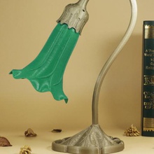 art nouveau lily lamp home 3d print model - Mito3D