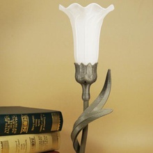 art nouveau lily lamp 2 home 3d print model - Mito3D