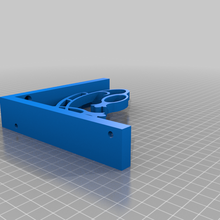 art nouveau style shelf bracket support decor 3d print model - Mito3D
