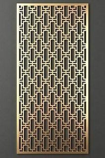 art Déco gril fabricant déco nouveau Douane personnalisateur grille treillis engrener catégorisé 3d print model - Mito3D