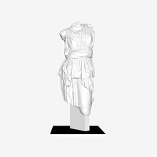 artemis diana louvre paris le muse du Müzesi Fransa 3d print model - Mito3D