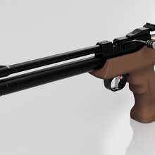 artemis pp800 tool pcp airgun gun handle ergonomic diana pistol military components 3d print model - Mito3D
