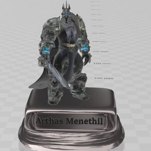 arthas der lich König Prinz world war craft wow Spiel http bitly 34ypigs 3D print model - Mito3D