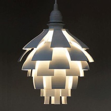 Artischocke Lampe Schatten home 3d print model - Mito3D