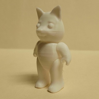 articualte critter fox toy 3d print model - Mito3D