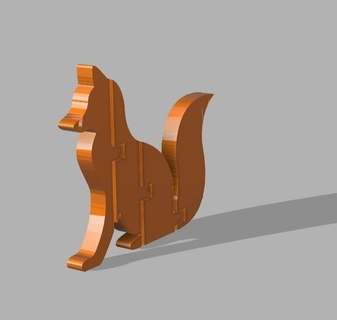 ifade tilki oyuncak çocuklar matkap hayvan 3d print model - Mito3D