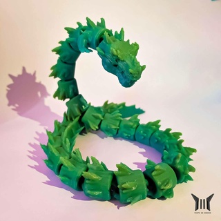 articulado animal 5 yiixpe flexionar figuritas continuar flexible juguete decoración cráneo lindo cultos Arte 3d print model - Mito3D